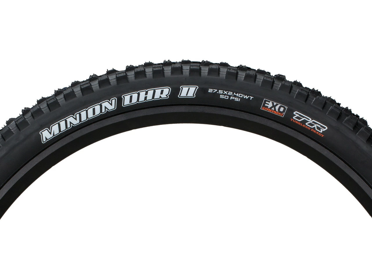 MAXXIS Minion DHR II Dual EXO WT TR 27,5" Faltreifen 5 MAXXIS Minion DHR II Dual EXO WT TR 27,5" Faltreifen – Bild 3