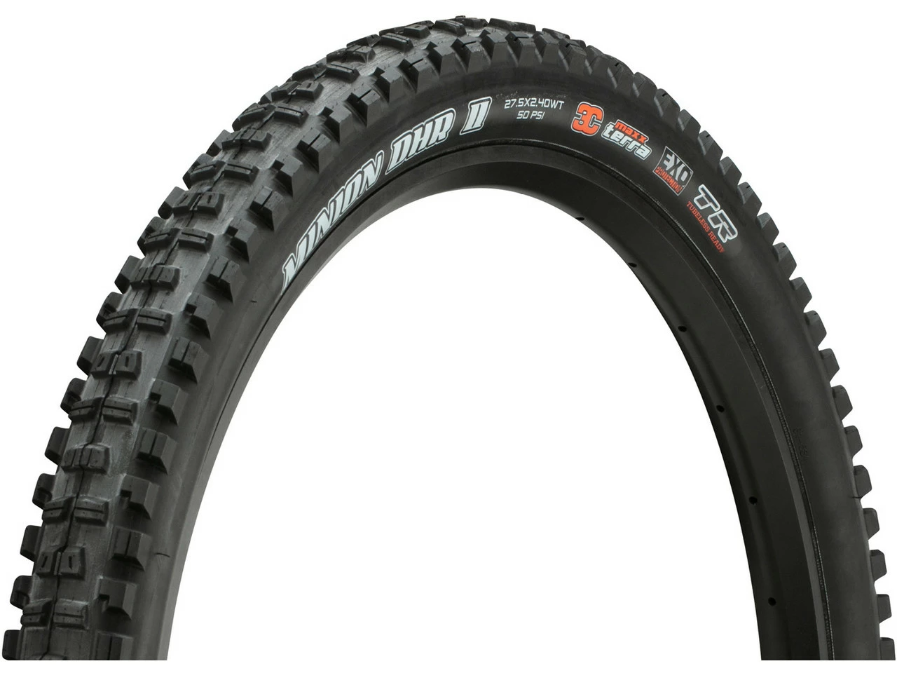 MAXXIS Minion DHR II 3C MaxxTerra EXO WT TR 27,5" Faltreifen 3 MAXXIS Minion DHR II 3C MaxxTerra EXO WT TR 27,5" Faltreifen