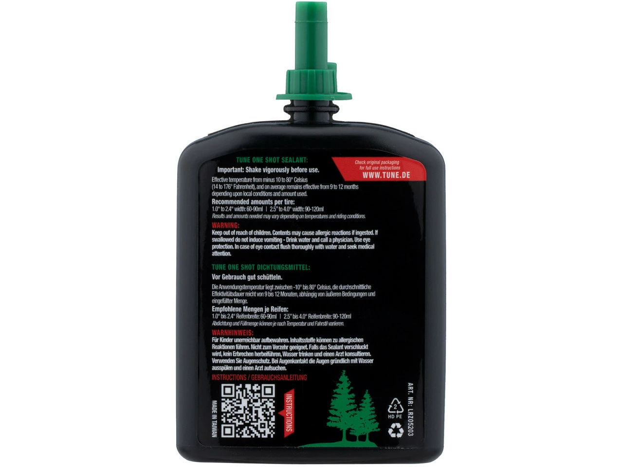 Tune One Shot Reifendichtmittel 6 Tune One Shot Reifendichtmittel – Bild 4