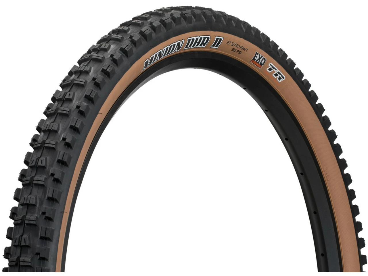 MAXXIS Minion DHR II Dual EXO WT TR Skinwall 27,5" Faltreifen 3 MAXXIS Minion DHR II Dual EXO WT TR Skinwall 27,5" Faltreifen