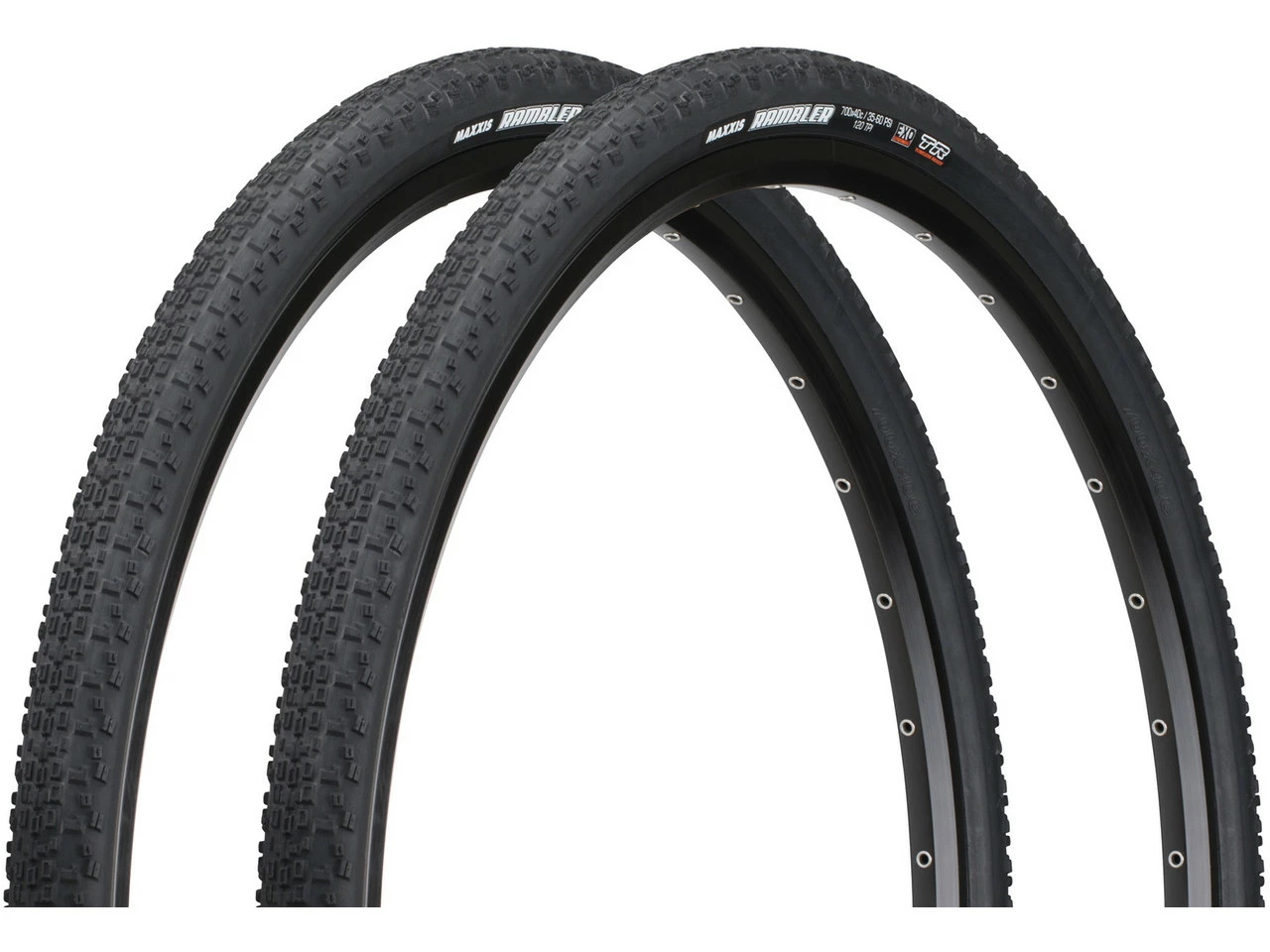 MAXXIS Rambler Dual EXO TR 28" Faltreifen 2er Set 3 MAXXIS Rambler Dual EXO TR 28" Faltreifen 2er Set