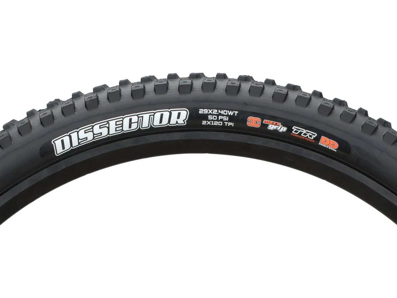 MAXXIS Dissector 3C MaxxGrip DD WT TR 29" Faltreifen 5 MAXXIS Dissector 3C MaxxGrip DD WT TR 29" Faltreifen – Bild 3