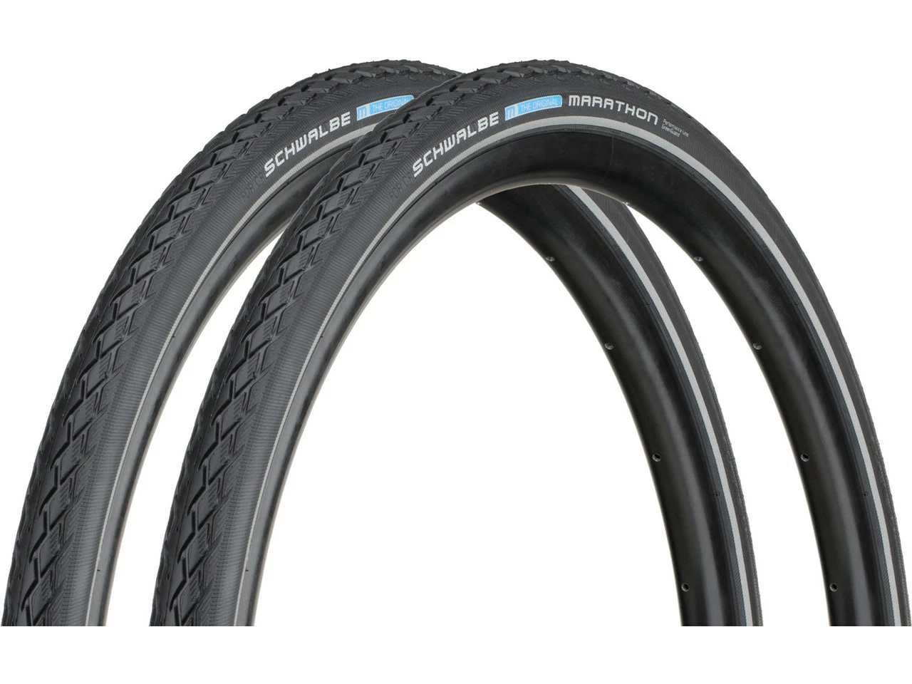 Schwalbe Marathon 28" Drahtreifen 2er-Set 3 Schwalbe Marathon 28" Drahtreifen 2er-Set