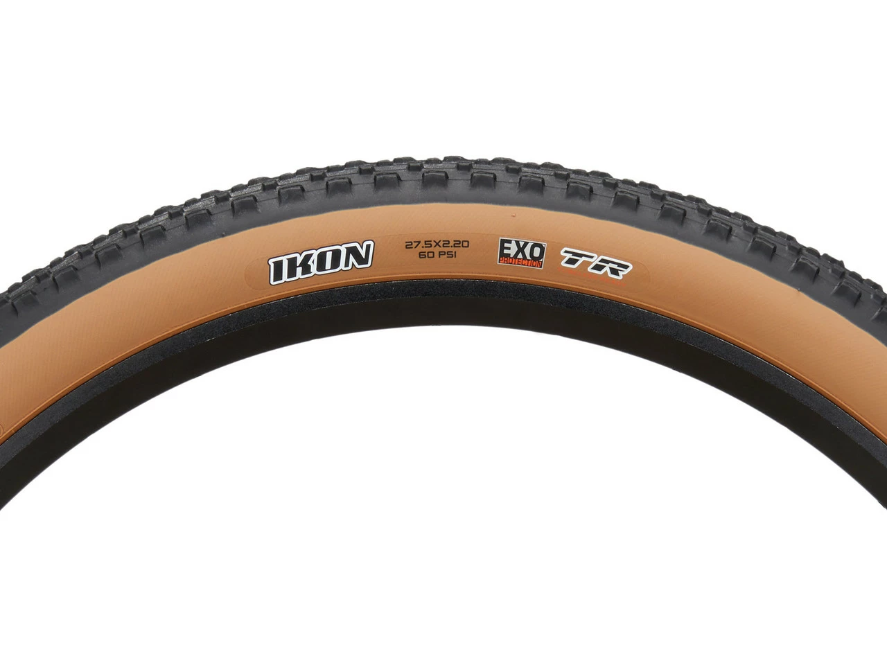 MAXXIS Ikon Dual EXO TR Tanwall 27,5" Faltreifen 5 MAXXIS Ikon Dual EXO TR Tanwall 27,5" Faltreifen – Bild 3