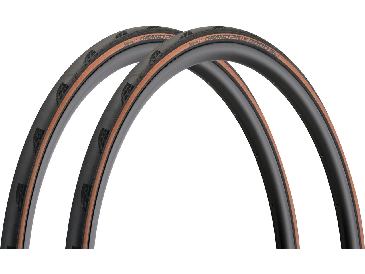 Continental Grand Prix 5000 S Tubeless Ready 28" Faltreifen 2er-Set 3 Continental Grand Prix 5000 S Tubeless Ready 28" Faltreifen 2er-Set