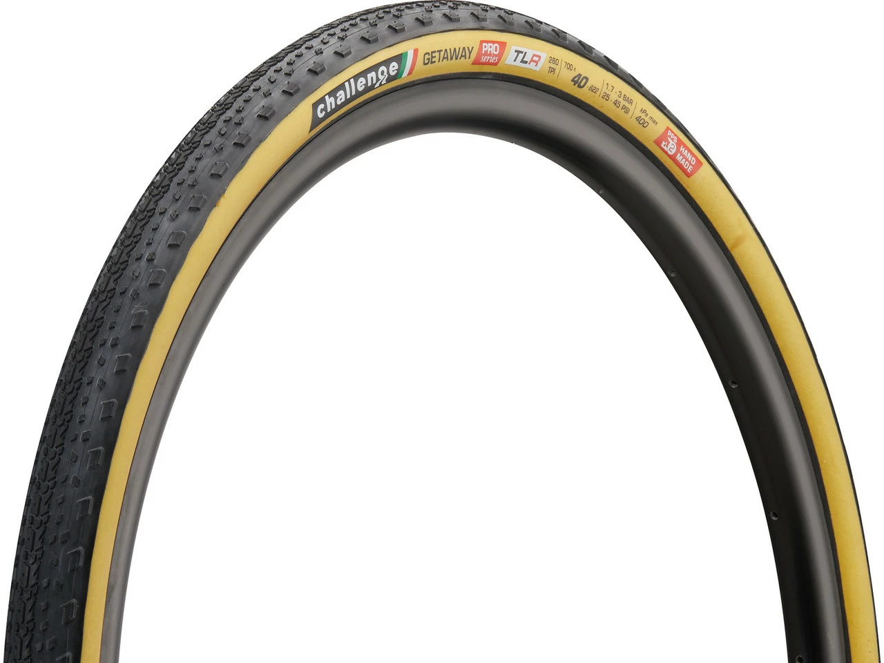 Challenge Getaway Pro Handmade TLR 28" Faltreifen 3 Challenge Getaway Pro Handmade TLR 28" Faltreifen