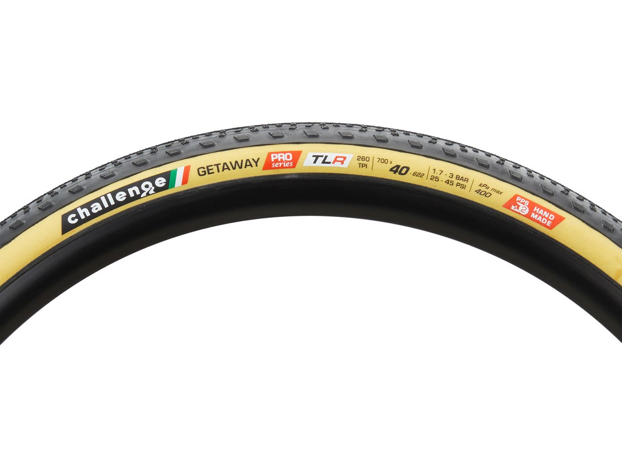 Challenge Getaway Pro Handmade TLR 28" Faltreifen 5 Challenge Getaway Pro Handmade TLR 28" Faltreifen – Bild 3