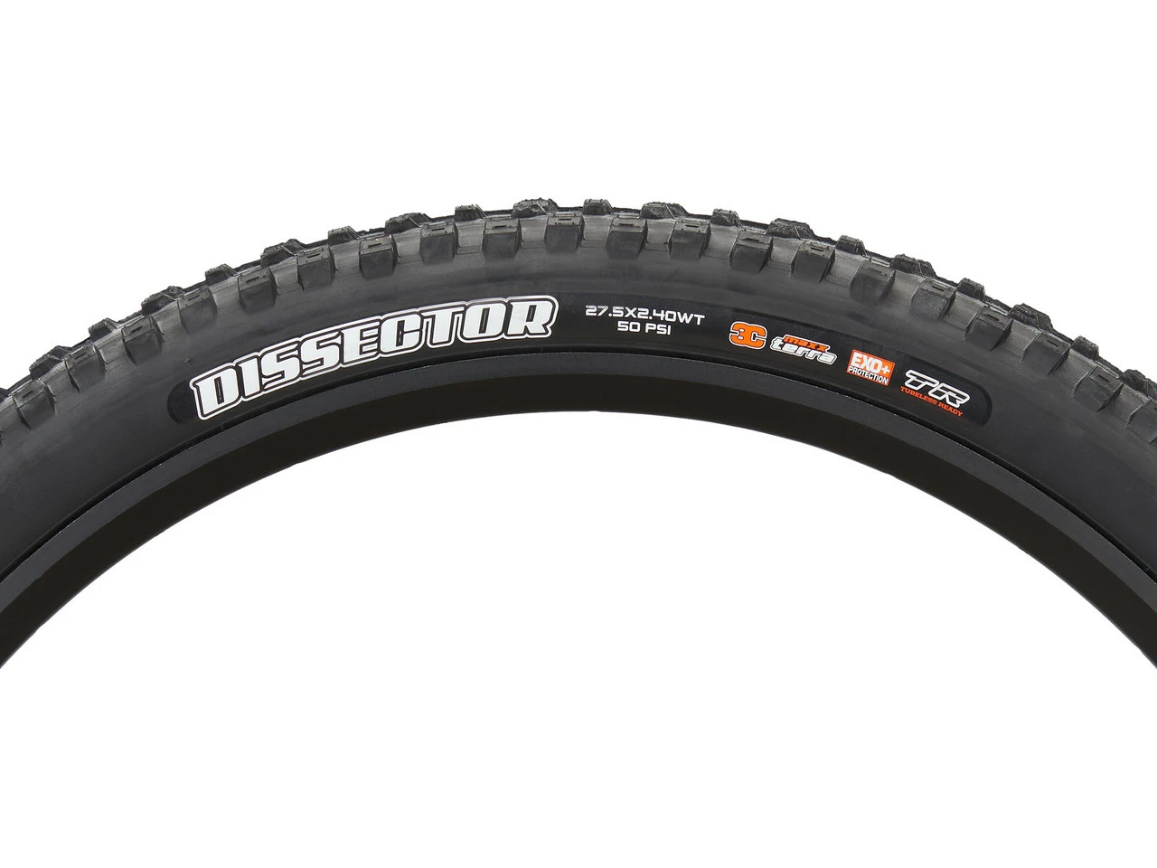 MAXXIS Dissector 3C MaxxTerra EXO+ WT TR 27,5" Faltreifen 5 MAXXIS Dissector 3C MaxxTerra EXO+ WT TR 27,5" Faltreifen – Bild 3