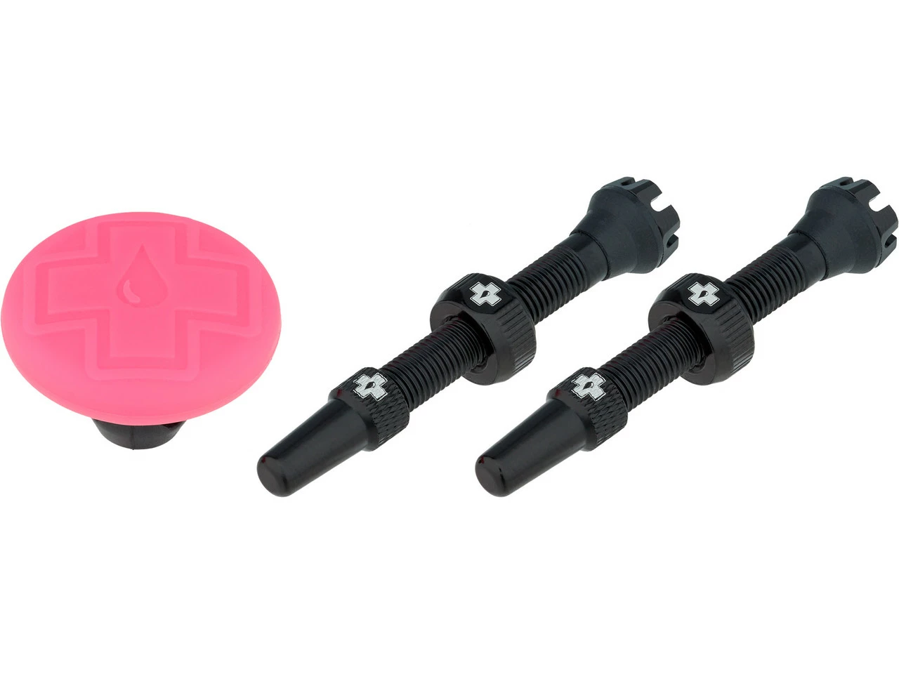 Muc-Off Stealth Tubeless Tag Und Ventil Kit 3 Muc-Off Stealth Tubeless Tag Und Ventil Kit